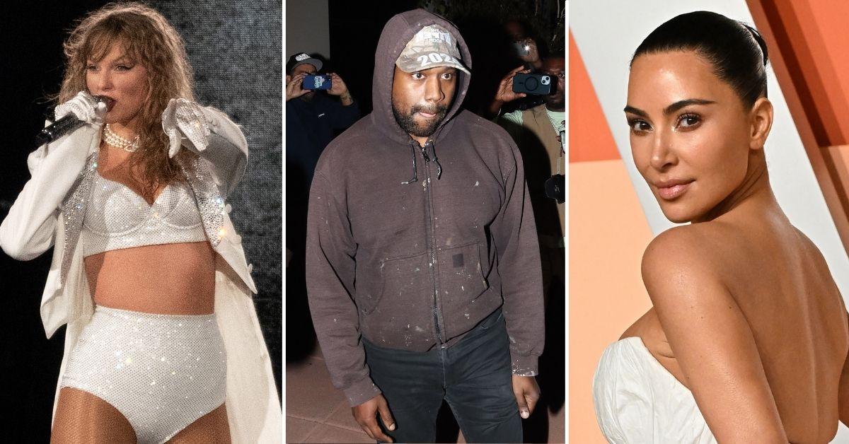 Photo of Taylor Swift, Kanye West and Kim Kardashian 