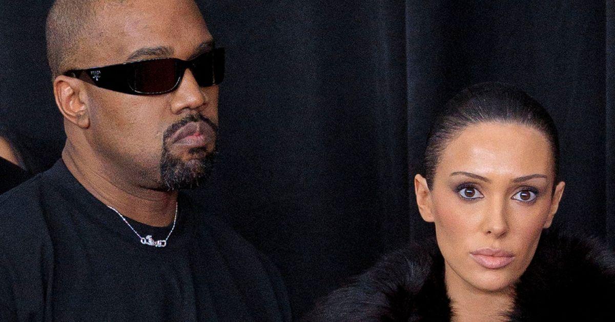 Photo of Kanye West and Bianca Censori.