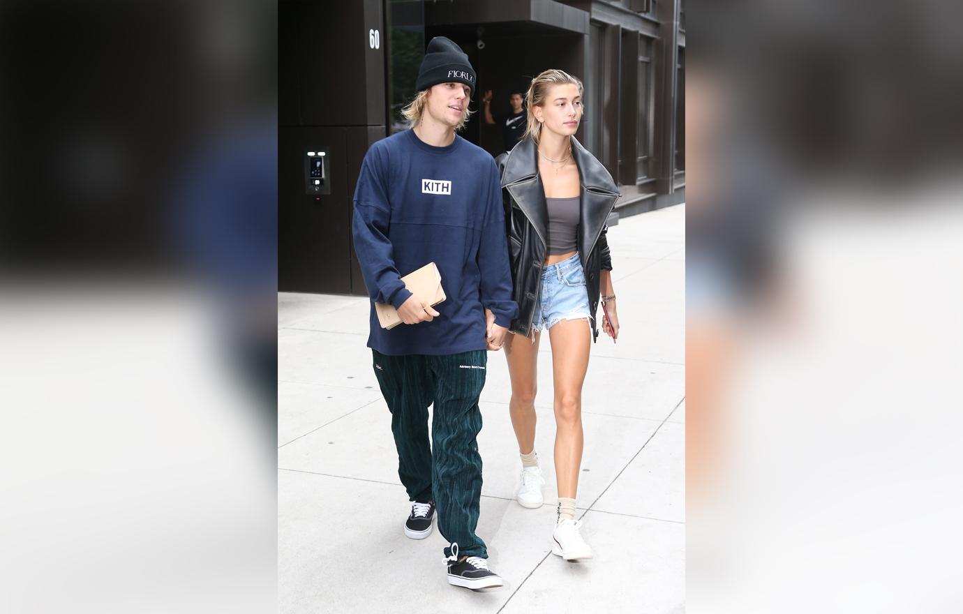 Justin Bieber and Hailey Baldwin Step Outside in NYC after Marriage Relationship Scandals Exposed